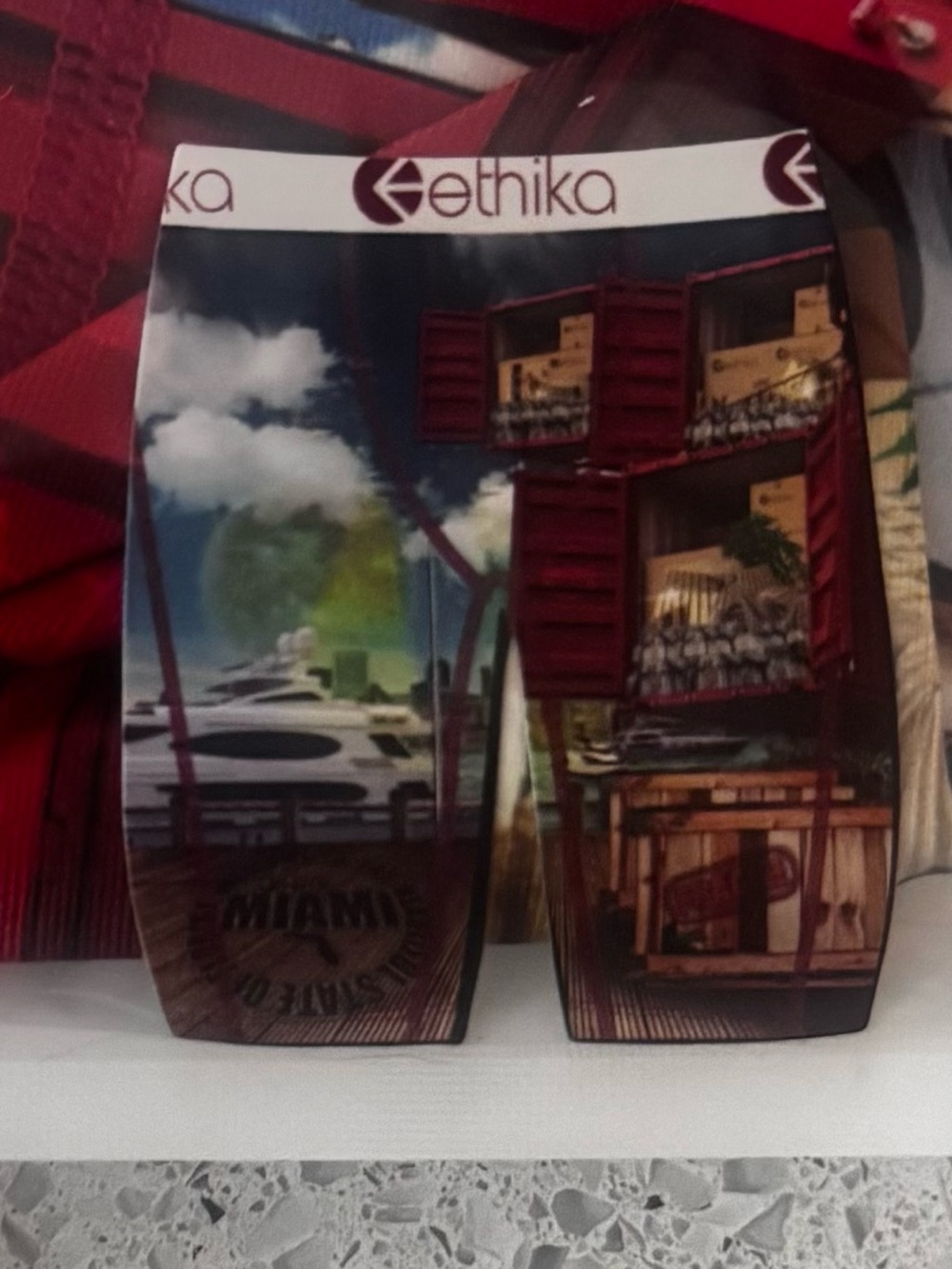 ethika Multicolor Miami Graphic Boxer Briefs